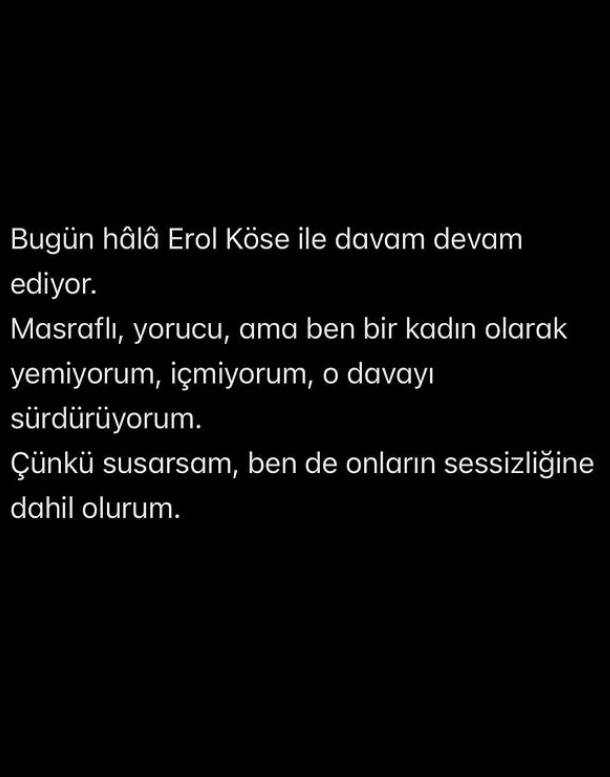 "Boykot bir duruştur," diyen Didem Soydan, hakkını aramak için nelerden vazgeçtiğini anlattı 11